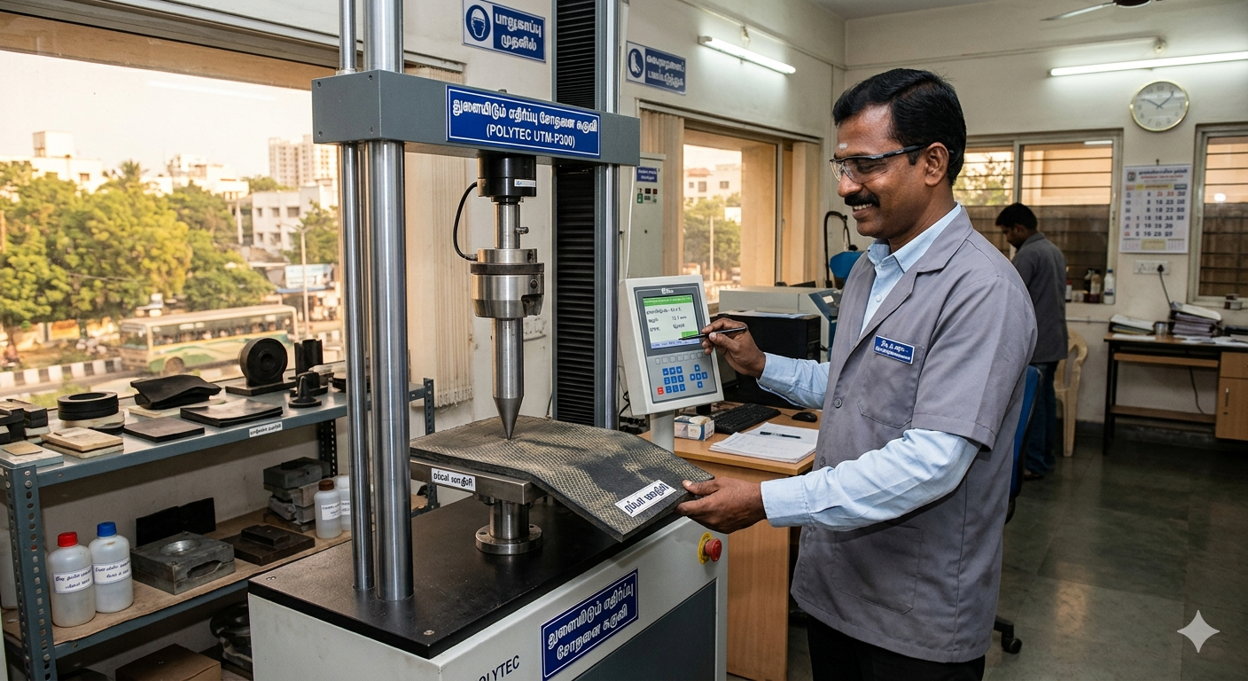 Rubber & Polymer Puncture Testers